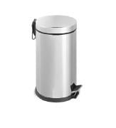 40 Lt Pedallı Endüstriyel Çöp Kovası Paslanmaz (1 Adet)