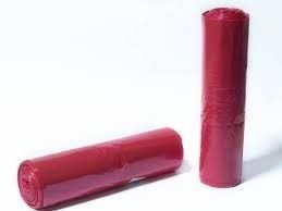 Endüstriyel Çöp Poşeti Jumbo Boy Kırmızı 350G 10 Adet