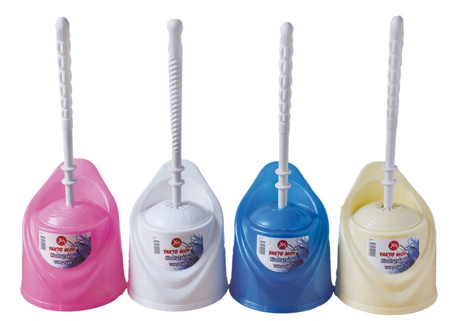 Klozet Fırça Takımı Kabinli Lüks ( 1 Adet )