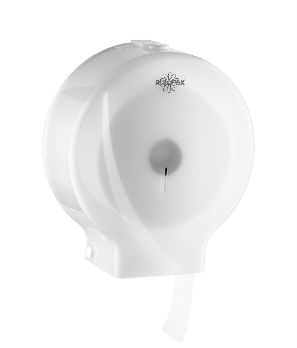 Rulopak Modern Maxi Jumbo Tuvalet Kağıdı Dispenseri Transparan (Krem)
