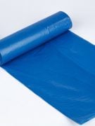 Endüstriyel Çöp Poşeti Battal Boy ( Ağır ) Mavi 20 Rulo ( 75x90 cm )