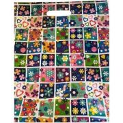 33x45 Çok Renkli Takviyeli Poşet 3 NO(1000 Adet)