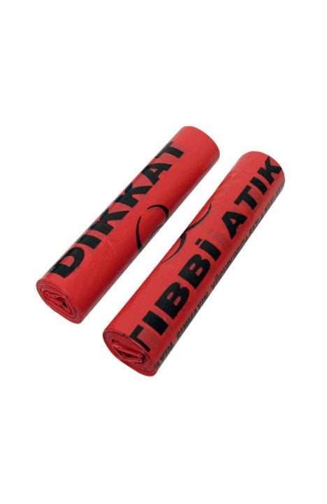 Tıbbi Atık Poşeti Rulo 65x80 Büyük Boy ( 20 Rulo )