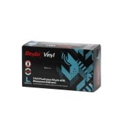 Beybi Vinil Siyah Muayene Eldiveni Pudrasız 100 Adet