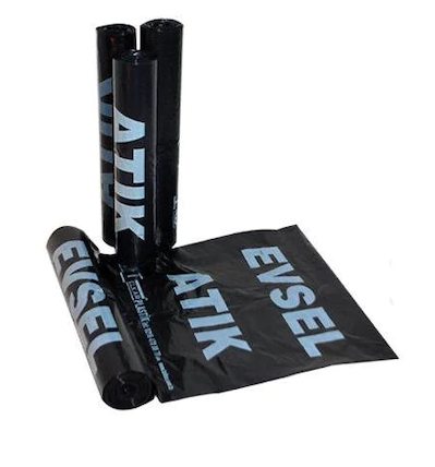 Evsel Atık Poşeti Rulo 75x90 Battal Boy ( 20 Rulo )