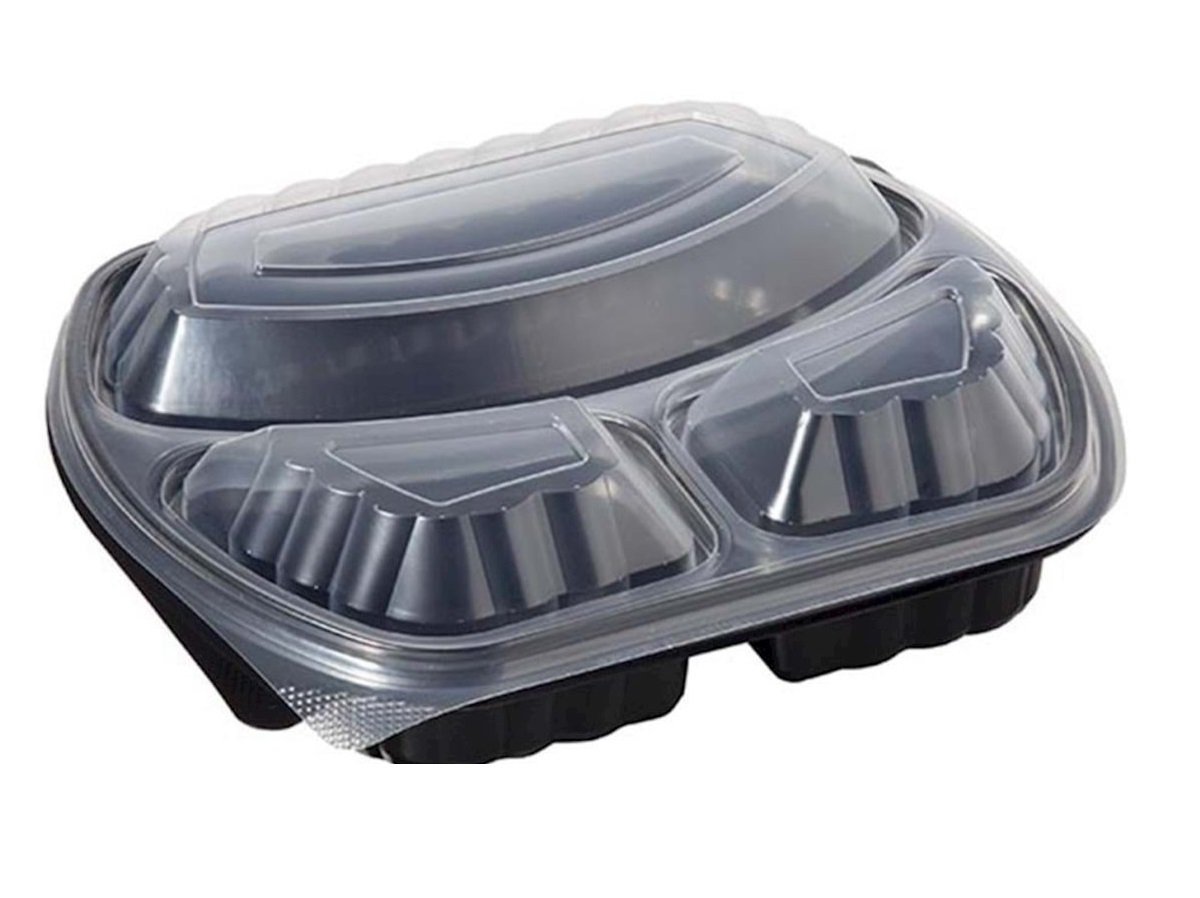 Mikrodalga 3 Bölmeli Yemek Seti ( 200 Adet )