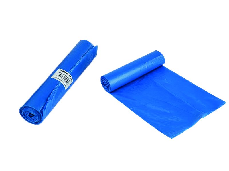 Endüstriyel Çöp Poşeti Hantal ( 100x150 ) Mavi 750G 10 Rulo