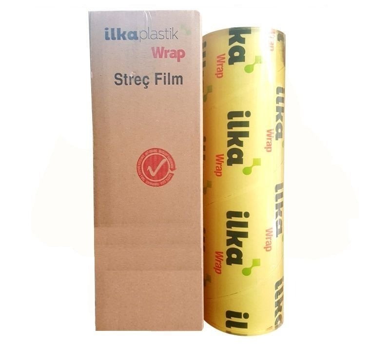İlka Wrap Streç Film 30 x 1000 Mt 8 Mic