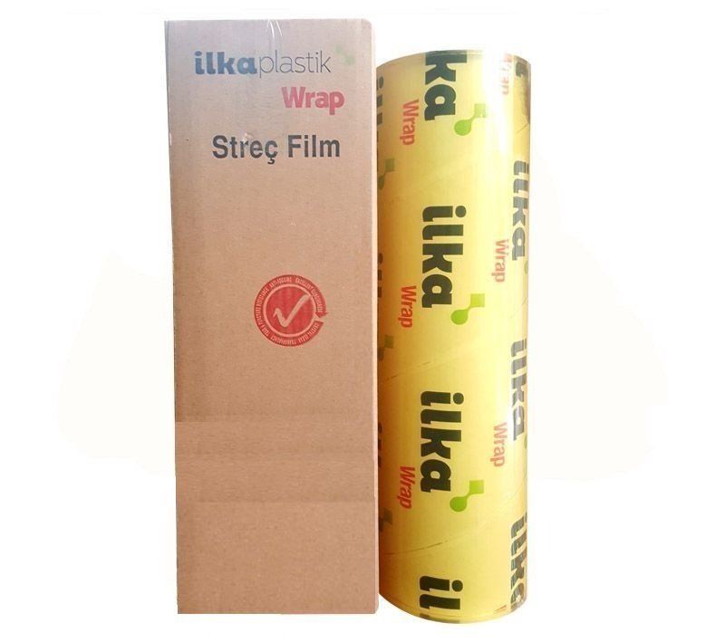 İlka Wrap Streç Film 30 x 1000 Mt 8 Mic