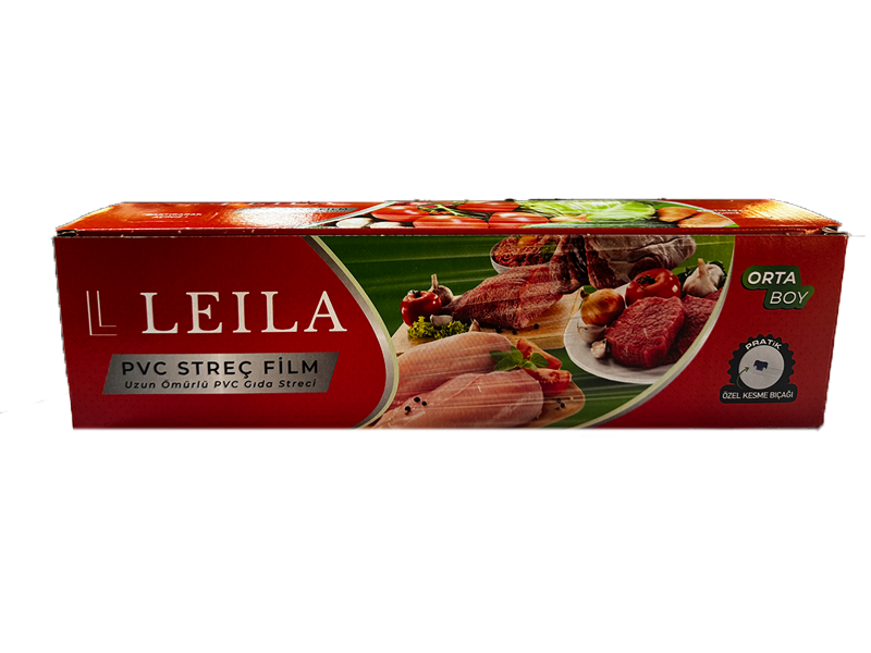 Leila Streç Film 30x150 Mt 8 Mic Kutulu