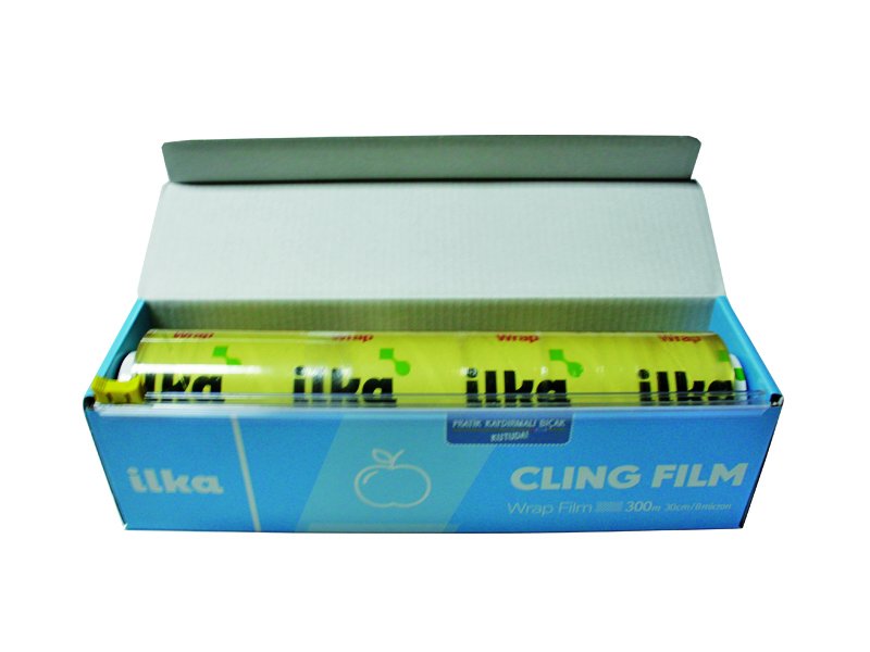İlka Wrap Streç Film 30 x 300 Mt 8 Mic Kutulu ( 20 Adet )