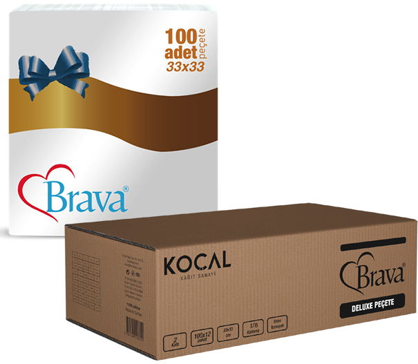 Brava 33x33 Garson Katlama Peçete