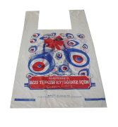 Rulo Hışır Poşet Nazar Boncuğu Baskılı Büyük Boy ( 83'lü x 10 Rulo )