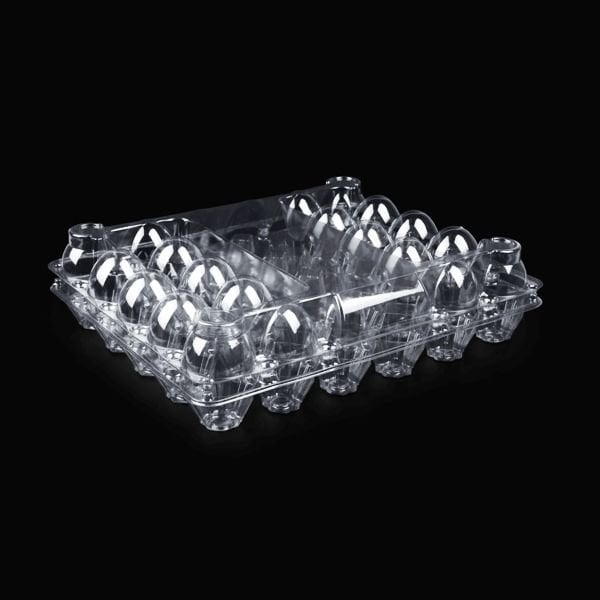 Şeffaf Yumurta Viyolü  30'lu ( 100 Adet )