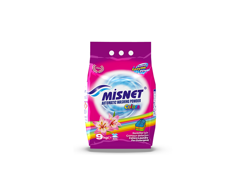 Renkli Matik Toz Deterjan 9 Kg