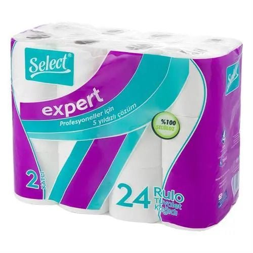 Select Expert Tuvalet Kağıdı Çift Katlı  24'lü