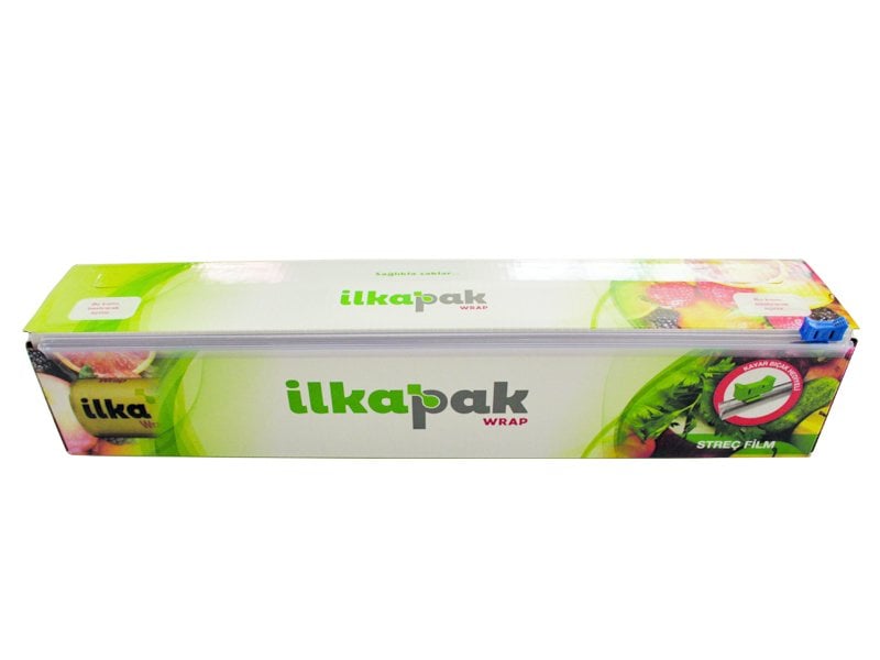 İlka Pak Streç Film 45X150 Mt 10 Mic Kutulu ( 1 Adet )